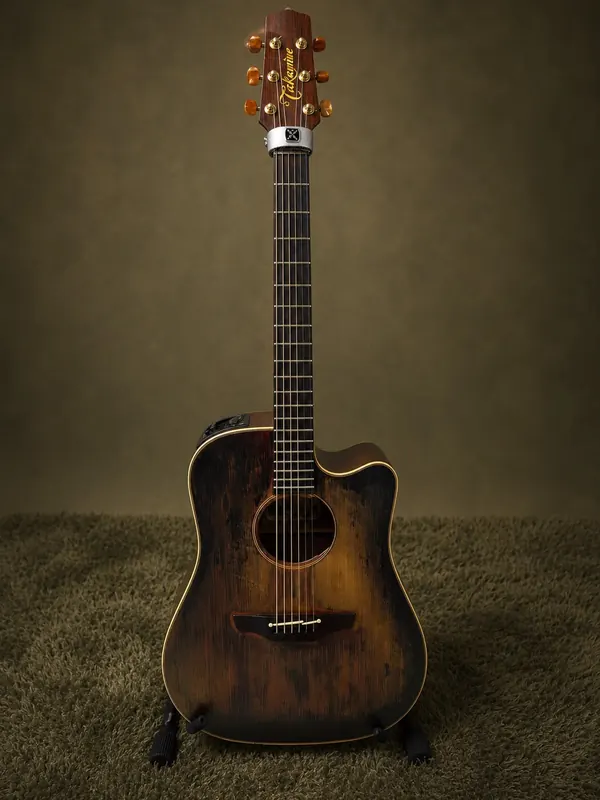 Takamine EG530SC — dreadnought cutaway, sunburst relic